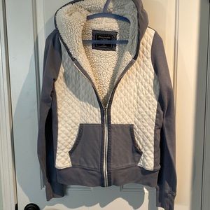 Abercrombie Sherpa-lined Sweatshirt Hoodie